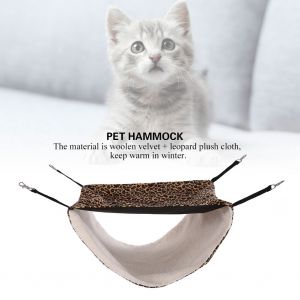 Hjlian Hamac Suspendu A 2 Niveaux Pour Chat, Lit Chaud D'hiver - Neuf