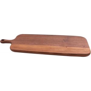 planche ap&eacute;ro en noyer, id&eacute;ale pour servir des amuse-bouches et du fromage, 22,5x15cm - Neuf
