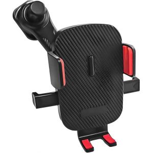 Checarzhn--No1-Support De Téléphone De Voiture Air Vent, Porte Téléphone Voiture Ventouse Pour Tableau Bord Pare-Br , Support Telephone Automobile En Plastique Abs Compatible Avec Tous Les Smartphone - Neuf
