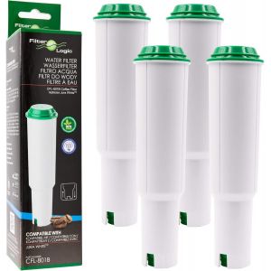 4X Cfl-801B - Cartouche Filtrante Remplace Jura Claris White 60209/68739 / 62911 Pour Machine Automatique &Agrave; Caf&eacute; - Achet&eacute;es Avant 10-2009 - Filtre &Agrave; Eau Claris Blanc - Neuf
