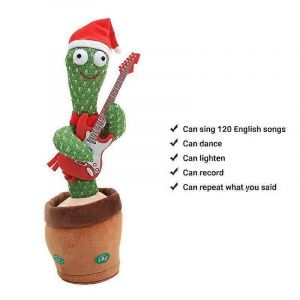 Jouet dansant et parlant, jouet &eacute;lectronique en peluche, batterie, USB, cadeau - Neuf