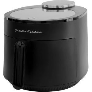 lbgwp60-Eyefire Friteuse À Air Noir 5 L 1500 W 12 Programmes Automatiques Fenêtre Supérieure En Verre Air Fryer Sans Huile Panneau Tactile Numérique Minuterie 24 Heures - Neuf