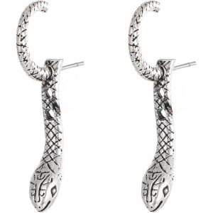 Kal-Boucles D'oreilles Serpent Pour Femmes Boucles D'oreilles Veste Serpent Boucles D'oreilles Serpent Devant Derrière Boucles D'oreilles Serpent Halloween Boucles D'oreilles Animaux Pour Femmes - Neuf