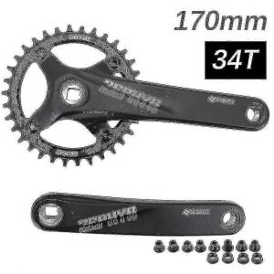 Pedalier Prowheel A Trous Carres Pour Vtt, 104bcd, 170 Mm, 175 Mm, Plateau Deckas, 30 Dents, 32, 34, 36, 38, 40 Dents, 1x, 2x, 1, 2 Vitesses Boris - Neuf