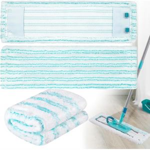 MDY-Lot de 3 Serpillères de Rechange Compatibles avec Leifheit Profi XL Micro Duo / Profi XL Cotton Plus Mop, en Microfibre, pour Machine à Laver, Mop Serpillere Convient pour Tous Les Types de Sols - Neuf