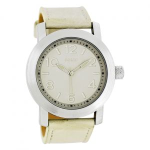 Montre Femme Oozoo Timepieces Analogique Cuir Beige Uoc5150a - Neuf