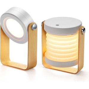 Lampe De Chevet Dimmable Touch Light, Lampes De Chevet Portables Pour Lampe De Chevet Avec Table De Nuit Portable Safe Night Light ,Lampe De Lecture - Neuf
