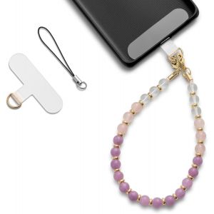 Kal-Bracelet Telephone Chaîne De Téléphone Portable, Bijoux De Telephone Lanière De Téléphone Perlée Chaine Telephone Portable, Chaîne De Téléphone Portable Perles - Neuf
