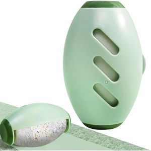 MEVRONISSHOP-Rouleau Anti-Fourrure R&eacute;utilisable, Autocollant Lavable Portable, Mini Enl&egrave;ve Poils d'animaux, Rouleau Collant en Gel, Rouleau Anti-Fourrure R&eacute;utilisable pour V&ecirc;tements, Voyage, Maison(V - Neuf