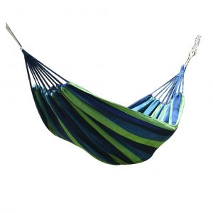 Hamac De Jardin Portable En Toile, Lit-Balancoire De Camping, Suspendu, Porche, Arriere-Cour, Interieur Ou Exterieur - Neuf