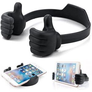 Support De Téléphone Portable Noir Pour Ordinateur De Bureau, Support De Téléphone Flexible Universel Pour Tablette, Support De Smartphone Pour Iphone Ipad, Etc. - Neuf