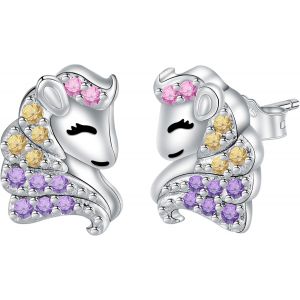 Meimie-Boucles D'oreilles Femme En Argent Sterling 925 Boucles D'oreilles Hypoallergénique Boucles D'oreilles Cadeau D'anniversaire Pour Femmes - Neuf