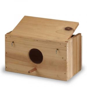 Nichoir Oiseaux En Bois 22x12x12,5cm - Abri Jardin - Neuf