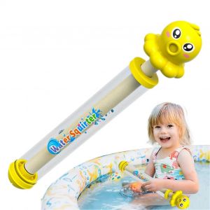 Jouet De Bain Pour B&eacute;b&eacute; Avec Jet D'eau, Ensemble De Jeux D'&eacute;t&eacute; Pour S'amuser Dans La Piscine Et Le Bain, Jaune - Neuf