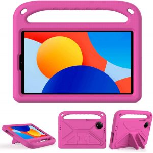 Coque Enfant pour Xiaomi Redmi Pad SE 8.7 Pouces 2024, Rose - Neuf