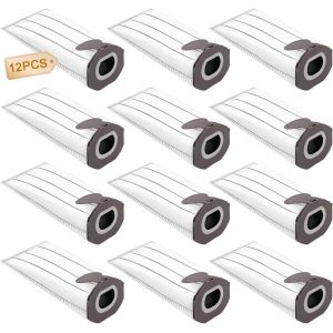 KAL-Lot De 12 Sacs Aspirateur Vorwerk Folletto Vk7 Fp7 Sacs Filtrants Pour Aspirateur Vorwerk Sans Fil, Sacs À Poussière De Rechange 5 Couches - Neuf