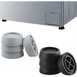 8 Pcs Patin Anti Vibration Machine &Agrave; Laver Anti Vibration Pieds Pour Machine &Agrave; Laver Amortisseurs Lave Linge Patins Anti Vibrations Supports En Caoutchouc Pour S&egrave;che Linge Et Lave Linge - Neuf