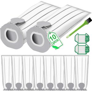 10 Sacs D'Aspirateur Pour Vorwerk Kobold Vk7, Sac À Poussière De Rechange Pour Vorwerk Kobold Fp7 Aspirateur[SSE7114922] - Neuf