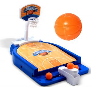Jeu de basket miniature pour table &iquest; Jeu de poche amusant pour enfants &agrave; partir de 5 ans, couleurs vives, poids l&eacute;ger 0.3 kg, dimensions 14x20.8x5 cm - Neuf