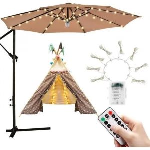 Eclairage De Parasol, Guirlande Lumineuse De Parasol De Jardin, Guirlande Lumineuse De Parasol À Led, Éclairage De Parasol - Neuf