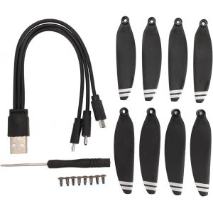 Sansh-8 Hélices De 2,5 Pouces Pour Drone E88 Rc, Lames De Rechange, Hélices À Faible Bruit Avec Vis, Améliorez Votre Expérience, Installation Et Remplacement Faciles-Trahoo - Neuf