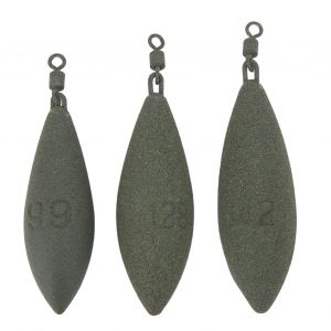 Kit De 3 Plombs De Peche Rotatifs En Forme De Goutte D'olive, Equipement De Peche Pour Eau De Mer Et Eau Douce - Neuf