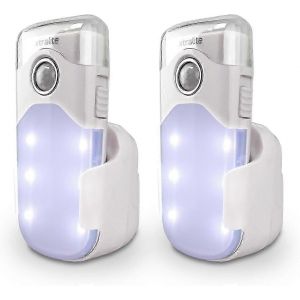 Torche de veilleuse rechargeable - fonction veilleuse LED,torche et capteur de mouvement Power Cut Light 2pcs - Neuf