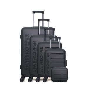SWISS KOPPER - Set de 5 Valises AIGLE-U 75 cm 4 Roues - Neuf
