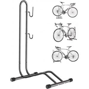 Mevronisshop-Support Velo Sol Support De V&eacute;lo Autonome Portable Pour &Eacute;conomiser De L'espace Pour V&eacute;lo De Montagne/Route/V&eacute;lo Pour Enfants. Rangement De Stationnement Pour V&eacute;lo Pour Int&eacute;rieur/Ext&eacute;rieu - Neuf