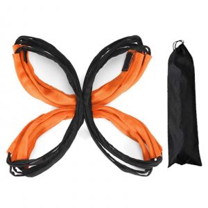 Echelle D'entra&icirc;nement Pour Le Jeu De Jambes, La Vitesse Et L'agilite, Pliable, Montage Rapide, Construction En Acier, Grille 20, Portable - Neuf