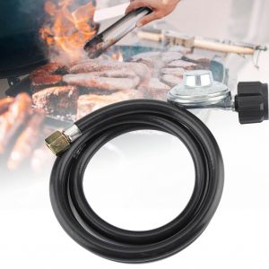Hjlian Adaptateur De Regulateur De Gaz Propane Basse Pression Avec Tuyau De 1,5 M Pour Cuisiniere A Gaz Propane/Gpl - Neuf