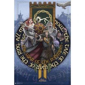Gb Eye - Le Seigneur Des Anneaux Poster Rohirrim Personnages (91,5 X 61 Cm) - Neuf
