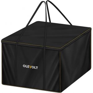 Ulteronixshop-Sac De Rangement Pour Coussin Housse Rangement Coussin Salon De Jardin Imperm&eacute;able Tissu Oxford 600d Housse De Coussin Exterieur Sac De Rangement Carr&eacute; Pour Couette, Sapin De No&euml;l 80x80 - Neuf