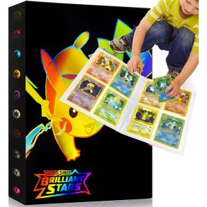 Mdy-Classeur Cartes 4 Pochette, Collectionner Porte Carte Album, 30 Pages, 4 Poches/Page, 240 Cartes Max, Compatible Avec Mtg, Tcg, Trading, Sports, Playing, Et Autres Carte - T3 - Neuf