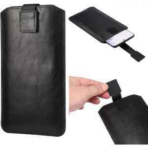 Sac banane pour téléphone portable, clip ceinture universel, petite pochette de 6,5 pouces, sac messager en cuir pour homme, sac banane, étui de transport avec boucle et clip ceinture - Neuf