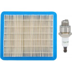 ChenQuanSarl-Filtre À Air Pour Briggs Et Stratton 491588 491588S 399959 1904481 Convient Pour Moteur Quantum 625-675 625E 675E 725E Série 3,5-6 Avec Bougie D'Allumage Remplacement Pour Champion Rj19L - Neuf