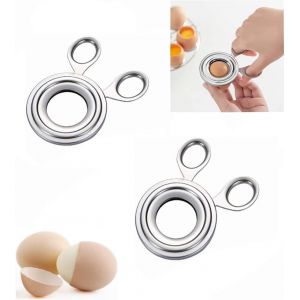 Ciseaux Éplucheurs D'?Ufs, Coupe-Coquilles, Ouvre-?Ufs, Coupe-?Ufs En Acier Inoxydable, Pratique, Pour La Cuisine (Argent) - Neuf