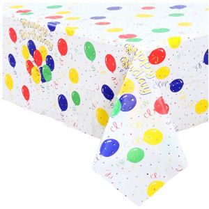 Nappes En Plastique - Nappes Rectangulaires Jetables Pour F&ecirc;tes, Anniversaires, Baby Showers (Fille) - Neuf