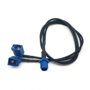 Repartiteur Fakra, cable coaxial Fakra male vers femelle RG174, type Y - Neuf