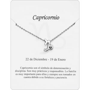 Kal-Collier Signe Du Zodiaque En Acier Inoxydable Belle Carte Signification Signe Du Zodiaque Pendentif Horoscope Pour Femme Ou Homme Cadeau Anniversaire - Neuf