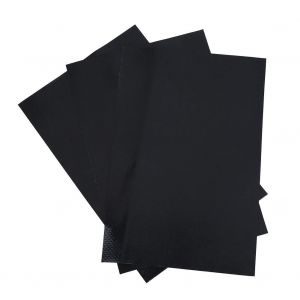 3pcs Pvc R&eacute;paration Patches Kit Set Pour Bateau Gonflable Radeau Cano&euml; Kayak (Noir) - Neuf