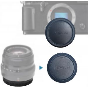 KAL-Corps Et Capuchons D'Objectif Arrière Compatibles Avec Fx Camera X Mount X-Pro1 X-E1 Corps Et Objectifs (Fx Camera Body) - Neuf