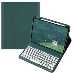Étui Pour Clavier Pour Huawei Matepad 11.5 S 2024,Housse Avec Porte-Crayon,Teclado Magnétique Pour Huawei Matepad 11.5s 2024,Étui Funda.Green.Allemand - Neuf
