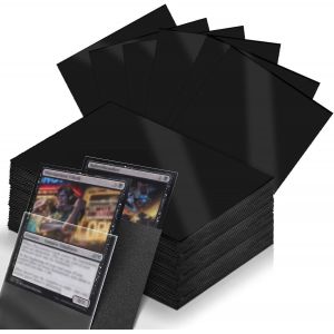 Mdy-300 Pcs Pochette Carte, Transparentes Protège Cartes, Protège Carte, Pochettes Pour Cartes À Collectionner 91 * 66mm, Pour Jeux De Societe Sleeves, Magic - Neuf