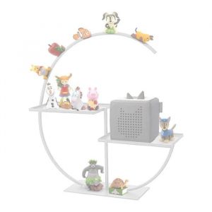 &Eacute;tag&egrave;re sur pied compatible avec enfants adapt&eacute;e &agrave; Tonies WT14 Divit &Eacute;tag&egrave;re compatible avec Toniebox blanche - Neuf