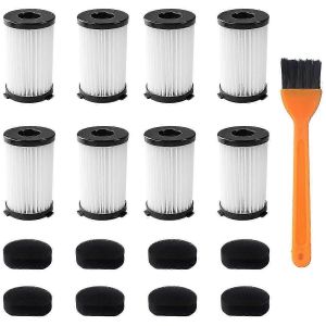 8 filtres + 8 filtres en mousse compatibles avec les aspirateurs MOOSOO D600,Ariete Handyforce RBT 2761/2759 - Neuf
