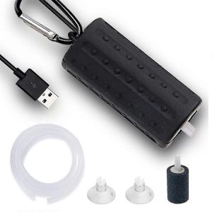 Pompe À Oxygène Silencieuse Réservoir De Poisson Usb Pompe À Oxygène Domestique Machine À Oxygène - Neuf
