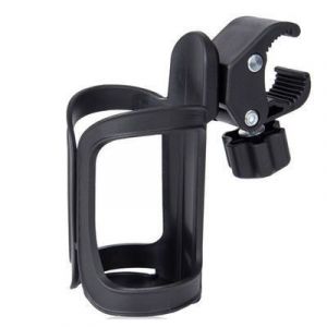Porte-Bouteille Noir Pour Poussette, Chariot Pour Enfant, Voiture, Vélo, Accessoires, Porte-Bouteille À Dégagement Rapide, Porte-Gobelet - Neuf