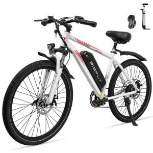 Vélo Électrique 26 Pouces, 100 Km, 7 Vitesses, Bigfly Bk15, Pour Homme Et Femme, Shimano - Neuf
