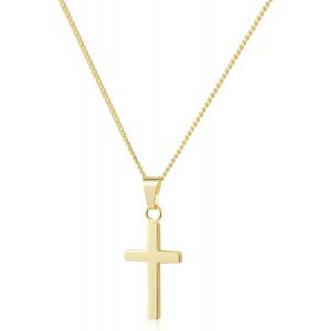 Tianyi-Collier Homme Femme Acier Inoxydable Plaqué Or 14k 45cm - Neuf